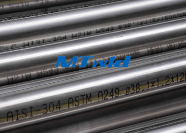 EFW / ERW Stainless Steel Welded Tube TP304L Welding Stainless Steel Tubing