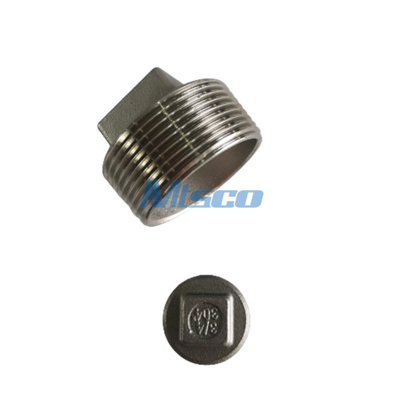 Square Male Threaded Plug A P Surface For Water Transportation