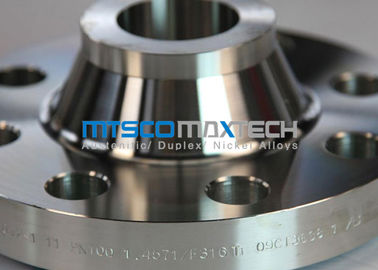 Stainless Steel Flanges Pipe Fittings  300 Series Raw Material ISO 9001 / PED