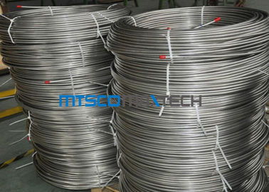 S31700 / TP317 12.7mm Seamless Coiled Stainless Tube For Hater Tubing Line